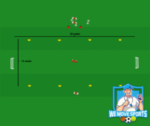 1 tegen 1 voetballen