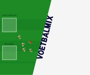 voetbal warming up oefening