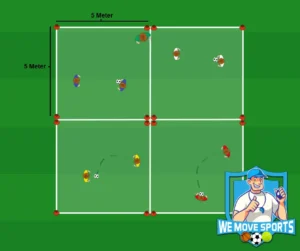 Voetbal techniek oefeningen