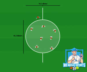 Dribbelen voetbal JO8