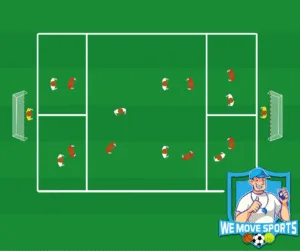 Voetbal oefeningen onder 16