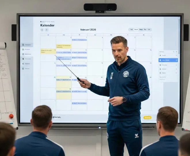 Voetbal kalender