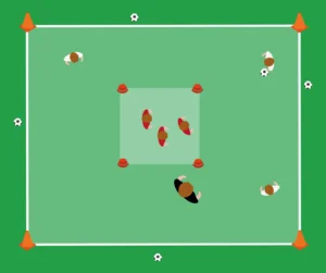 voetbal passing